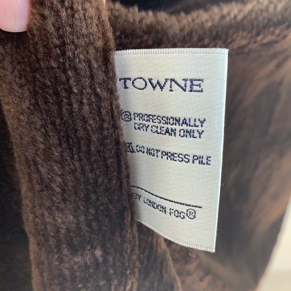 London Fog Towne twilltrench coat spring / winter, warm zip out liner EUC - Picture 13 of 14